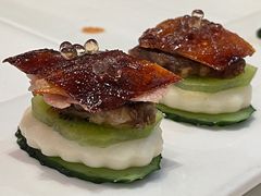 奇异果鹅肝酱片皮鸭-香乐园·淮扬菜中餐厅·Shang Garden(福田香格里拉店)