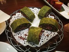 绿茶红豆薄撑-顺德人家食府(黄金广场店)