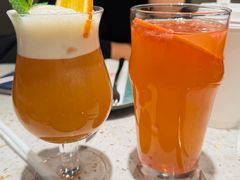 红西柚鲜果茶-CRAZYONES西班牙海鲜饭(上海美罗城店)