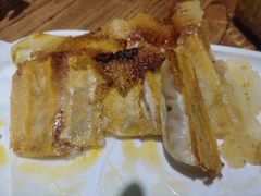 韭黄牛肉锅贴-海富荣·锅贴·陕菜家常菜(阳光城店)