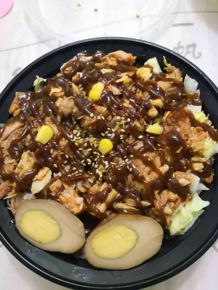 新土耳其烤肉拌饭(龙旗购物中心龙旗广场店)-"哈哈哈90想吃烤肉拌饭