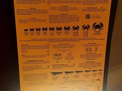 菜单-Ministry of Crab(科伦坡店)