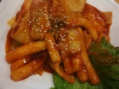 鱼饼炒年糕-玛嘻哒延吉烤肉料理店(莫邪路新天地店)