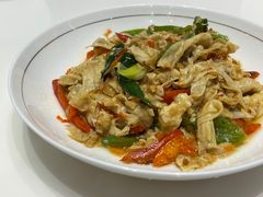 火腿炒农家豆腐皮-辣公子·千岛湖私房菜(滨江店)