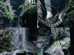 -龙水峡地缝景区