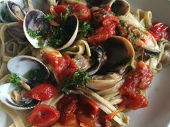 Mussel&nbsp;linguine-Takapuna Beach Cafe
