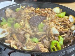 猪牛混炒-朝族高丽火盆(长白山总店)