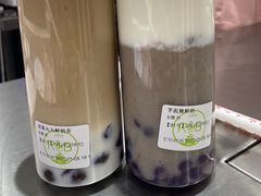 芋泥撞鲜奶-茶百道(泰享里店)
