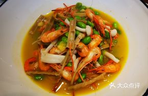 Braised Mung Bean with River Shrimp