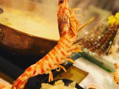 -鲜入围煮花胶鸡海鲜火锅