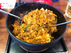 黑椒牛肉石锅拌饭-米屋石锅拌饭(师大店)