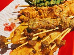 烤羊肉串-大成海鲜烧烤·海鲜粥(长寿路店)