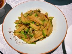 肉丝炒耳菜-钱塘花园·宁波菜