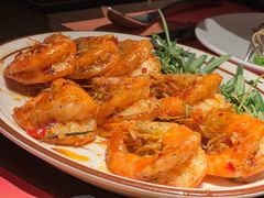 西班牙蒜香油爆虾-ZAFFERANO西班牙海鲜饭(上海首店)