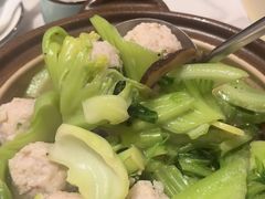 双丸芥菜煲-鹅掂·大岭山烧鹅