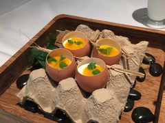 芒果鸡蛋布丁-松鹤楼·非遗·苏帮菜(融科店)
