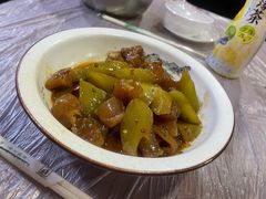 莴苣烧牛筋-大隐隐于市私房菜(保和小区店)