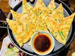 -明洞阿姨·韩式酱蟹烤肉·创意料理(三元桥店)