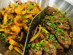 鸭头虾-渝尚香辣虾干锅鸭头