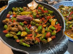 干锅肥肠-新蜀会四川豆花(五羊店)