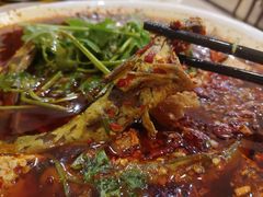 水煮岷江河黄辣丁-胖大姐黄辣丁鱼庄(新津店)