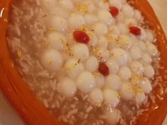 南瓜酒酿小圆子-玫瑰厅上海菜(兴国路店)