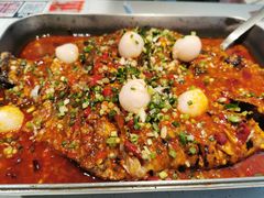 荔枝香辣烤鱼-鱼酷活鱼烤鱼(南京水游城店)