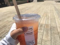 冰摇桃桃乌龙茶-星巴克(北京长安商场店)