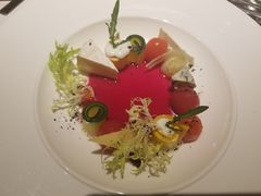 三重起司番茄沙拉佐洛神花梅酒酱-王品牛排(佛山南海万科广场店)