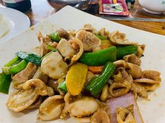 爆炒鱼肚-怀集农家美食