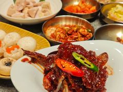 -草家酱蟹炭火烤肉店(珲春南路一店)