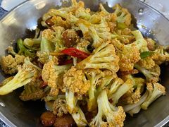 干锅有机菜花-老家菜馆(正定店)