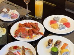 -大中华希尔顿酒店-念自助餐·海南美食·三文鱼