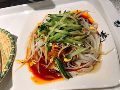 凉皮-白起肉夹馍
