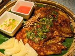 傣家香茅草烤罗非鱼-云腾食府·云南菜