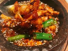 石锅杭椒牛蛙-桂满陇-西湖船宴(西单大悦城店)