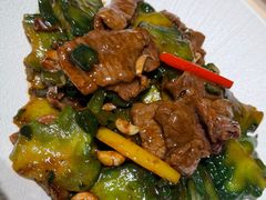 经典豉汁凉瓜炒牛肉-侨美食家·粤菜(体育西路店)
