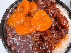 老味杏肉红豆刨冰-小胖老味刨冰