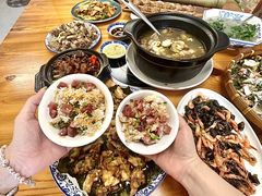 -老客家美食• 竹筒饭• 河鲜(龙门永汉店)