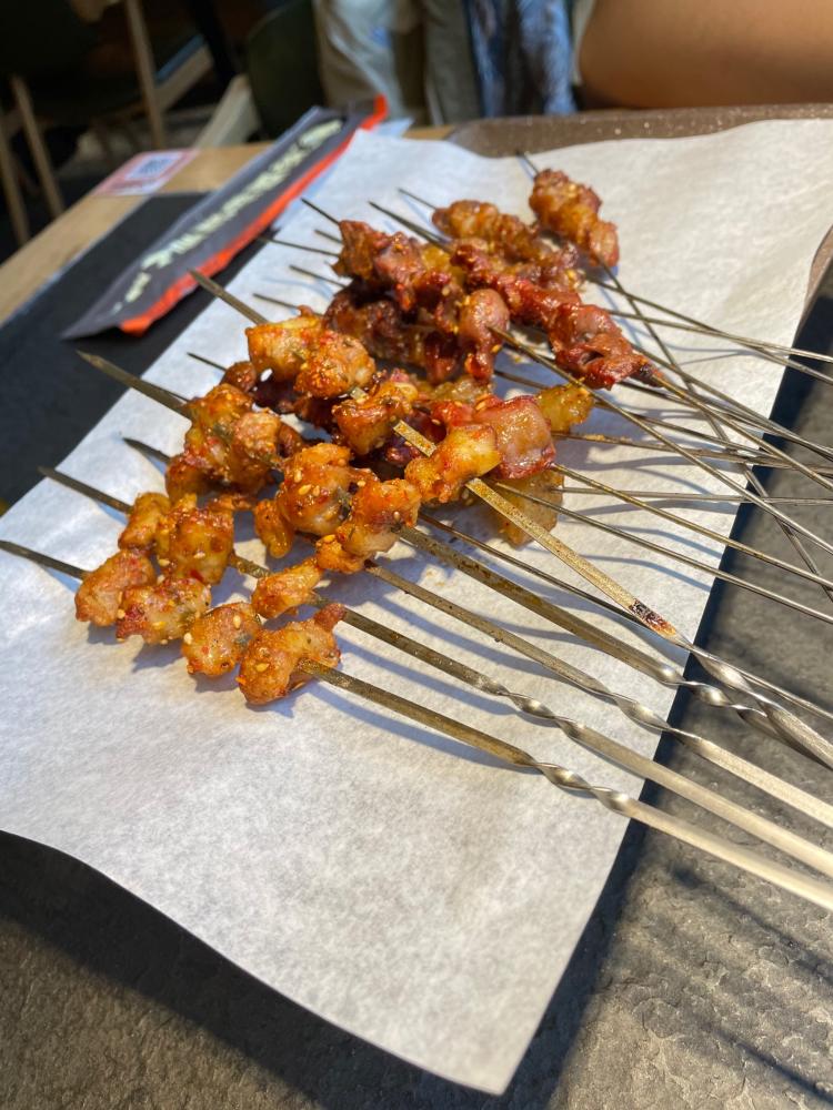 延吉小串-"朋友强烈推荐大家我当时很饿点了很多东西.