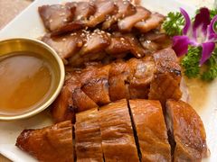 烧鸭拼叉烧-李记潮汕砂锅粥(营福路店)