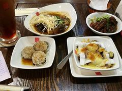 豆干米血糕，起司地瓜-春水堂人文茶馆(南京西路店)