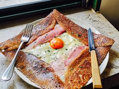 巴黎火腿鸡蛋芝士蘑菇可丽饼-RAC BAR(安福路店)