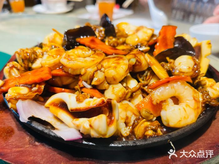 渔家颂歌渔家味道(青石路店)铁板三鲜图片
