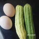 有机苦瓜炒鸡蛋，健康又营养