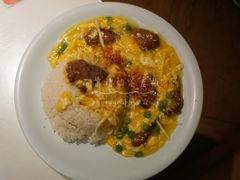 牛肉滑蛋饭-新大咀港式茶餐厅(宝山万达店)