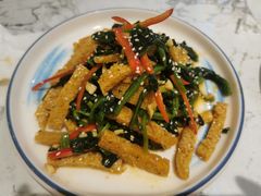 菠菜拌面筋-阿里西北美食(小黄庄店)