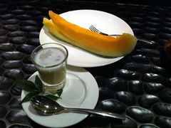 哈密瓜，芒果布丁-松涛日本料理