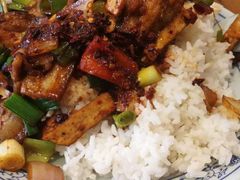 香干回锅肉盖饭-万州烤鱼川菜馆(许家堰路店)