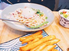 奶油培根意面-红小满休闲餐厅(十全街店)